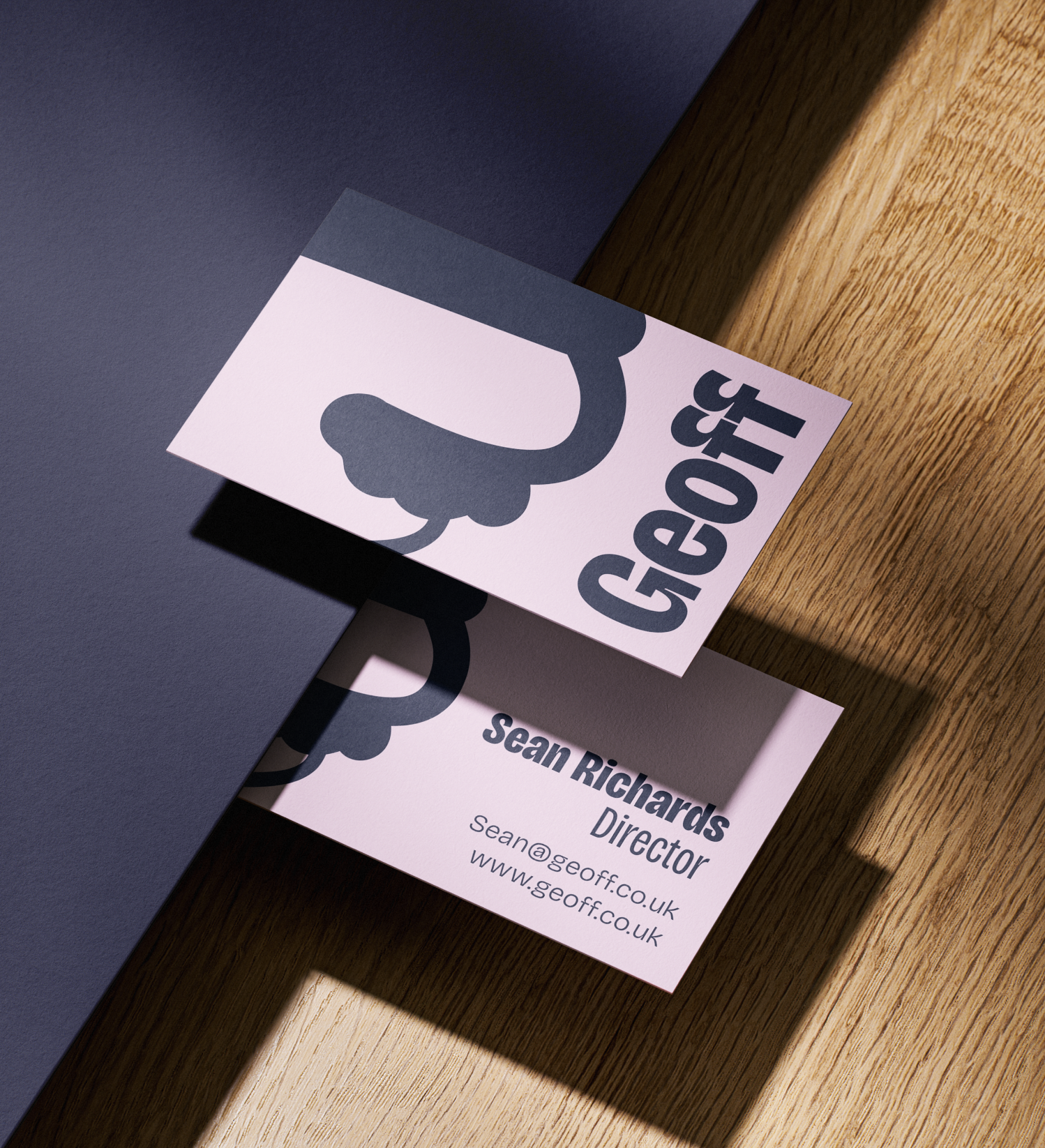 Geoff business cards