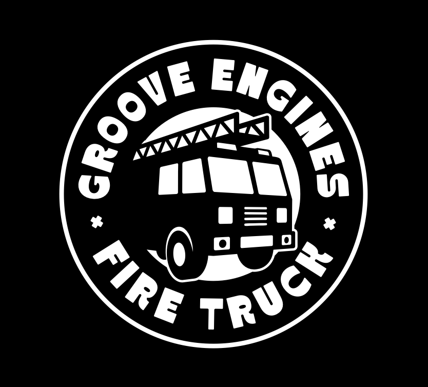 Groove Engines badge in black