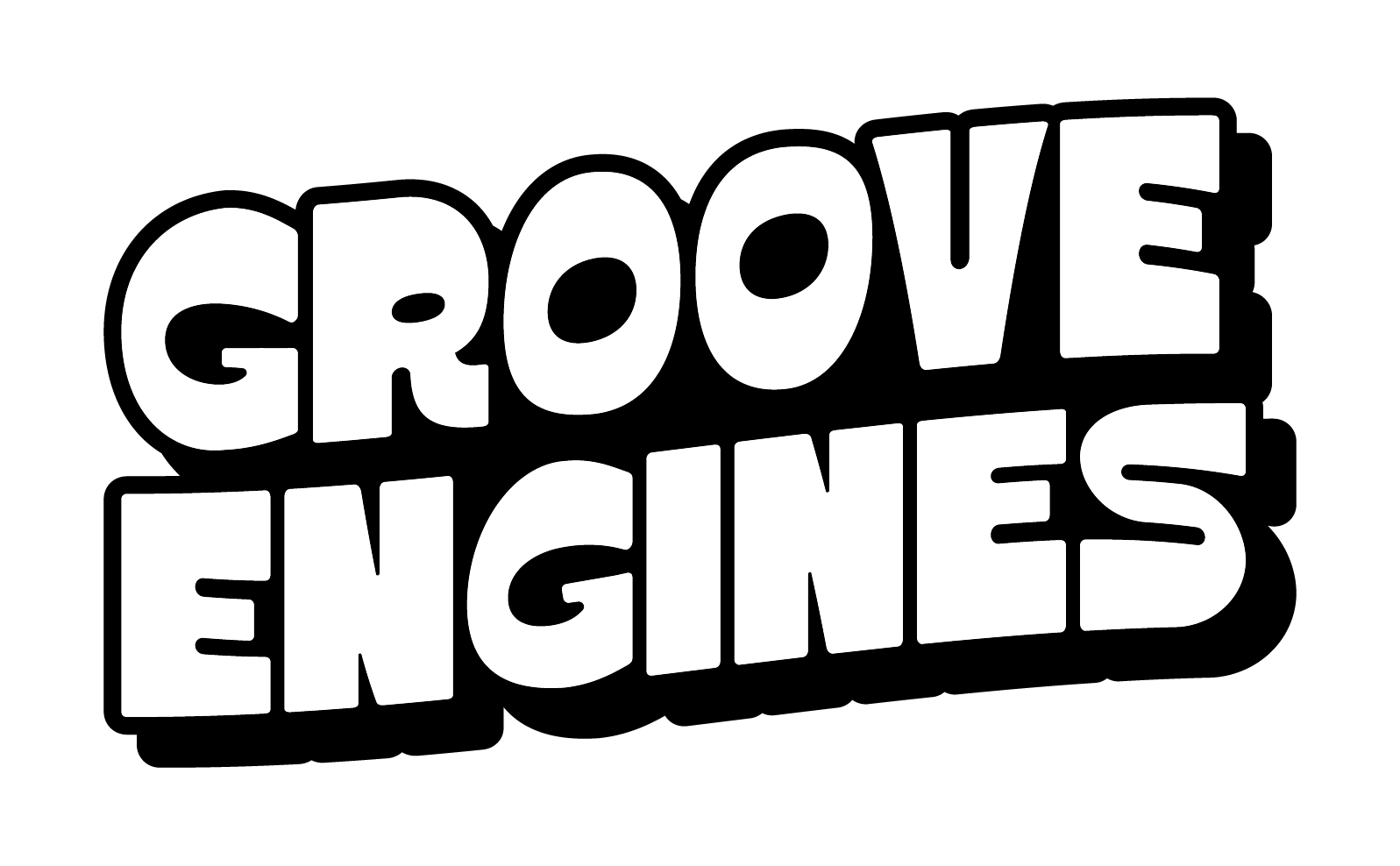 Groove Engines truck wordmark in white