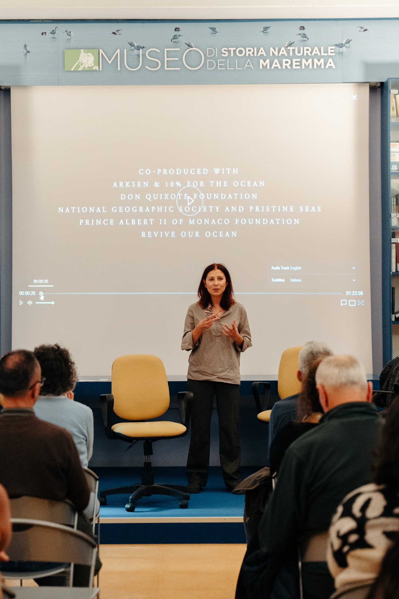 Talk at the Museo di Storia Naturale della Maremma